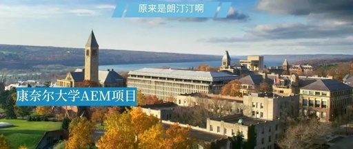 【康奈爾大學-AEM項目】最容易進的藤校，最有“錢”景的專業